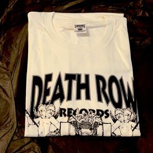 Crooks and castles death row white tee